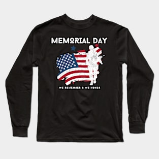 Celebrate Memorial Day Long Sleeve T-Shirt